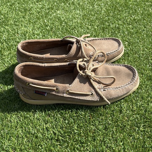 Sebago ladies tan - ladies, leather
