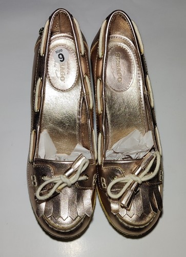 Sebago metallic rose gold - metallic,